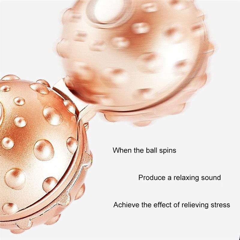 Bolas Mágicas de metal antiestrés para niños y adultos, juguetes educativos sensoriales de descompresión, bolas de masaje creativas con bolsa