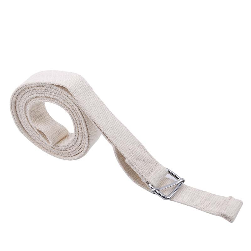 Cinturones Deportivos De , Cinta Blanca Para Entrenamiento De Yoga, Con Hebilla ajustable, flexible, elástica, Duradera