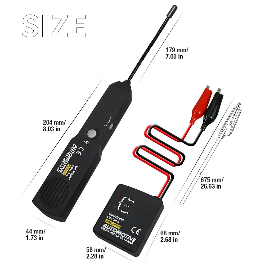 Lan Tester Wire Tracker Circuit Finder Short Detector Tool Tester EM415 PRO Power Probe Cable Tracker Network Cable Tester