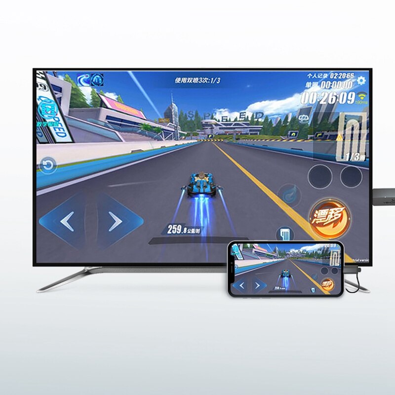 YEHUA LD22Y-1 USB C Micro-USB vers HDMI 1080P HD câble adaptateur pour téléphone Android TV ordinateur portable