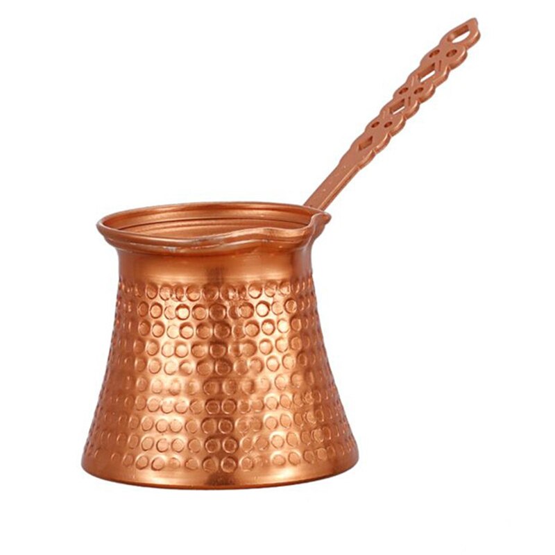 Cafetière turque Vintage en cuivre plaqué, cafetière turque, turque, Cezve, Barista, expresso à Long manche