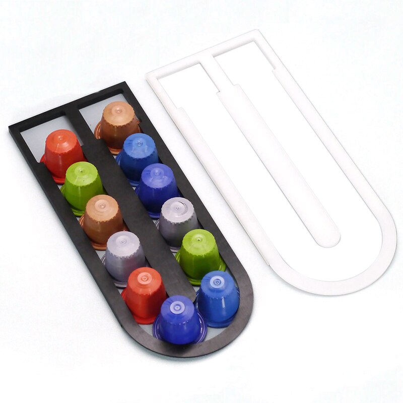 Suporte para cápsulas de café nespresso, suporte para filtro de café, dispensador, torre de dispensamento