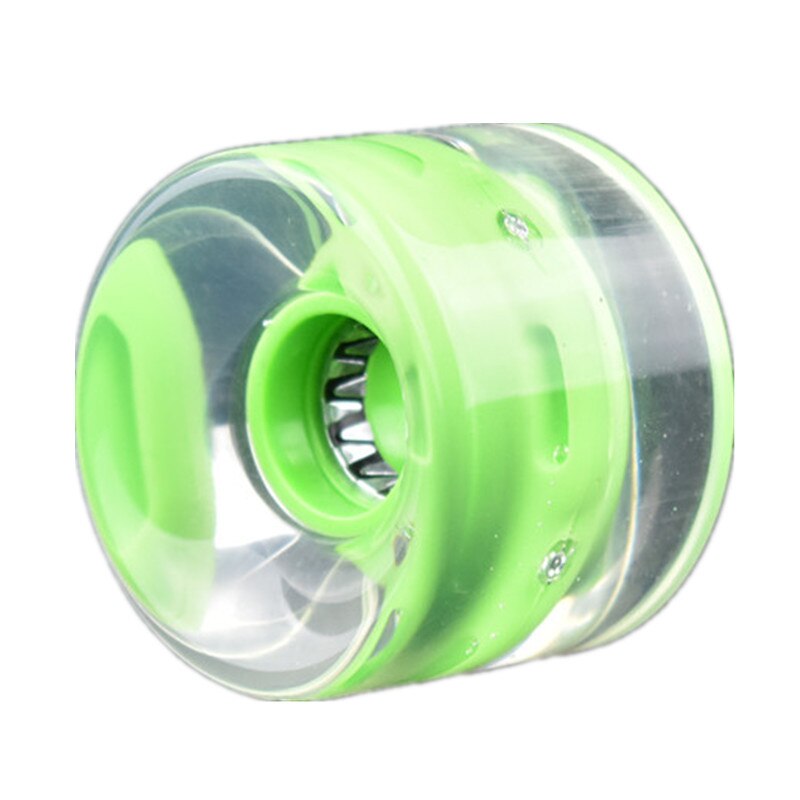 4pcs 60x45mm Longboard Wheels Pu Material Skate Roller Skateboard Part Wheels Upgrade Replacement Fish Board Banana Board Wheels: green