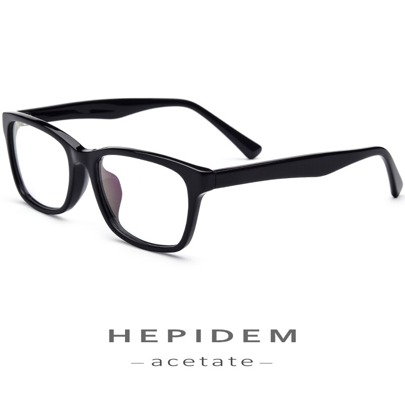 Acetate Optical Glasses Frame Men Myopia Prescription Eyeglasses Women Full Square Nerd Spectacle Eyewear
