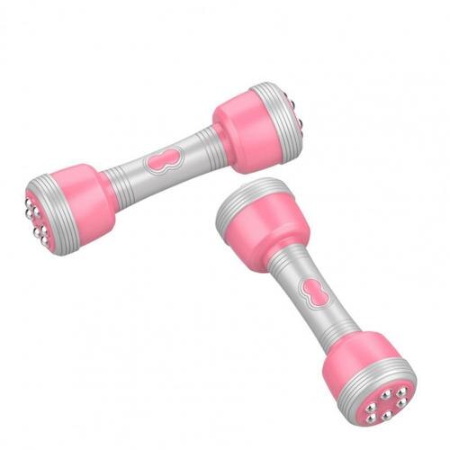 2 Stuks Halter Paar Gewicht Verstelbare Massief Ijzer Unisex Fitness Thuis Halter Set Voor Kantoor Gym: Roze