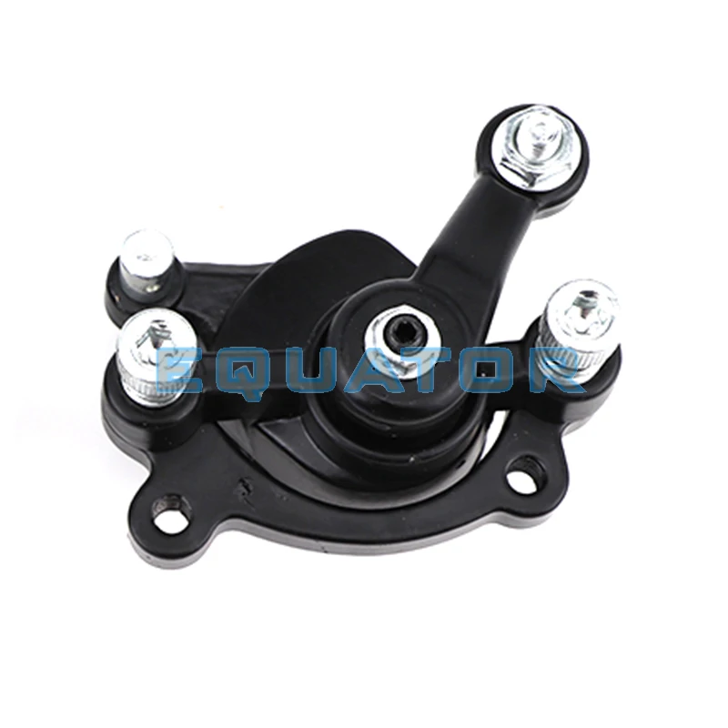 Pinza de freno de disco delantera/trasera negra para 2 tiempos 33cc 43cc 49cc Mini Moto niños Dirt Pocket Bike ATV Quad Go Kart Scooter de Gas: Gris oscuro