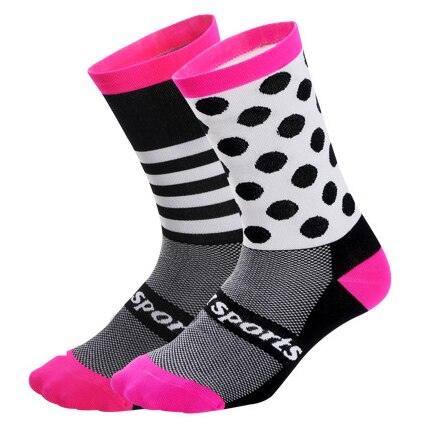 Calcetines deportivos de compresión para niños de 3 a 6 años, Media larga, para ciclismo, deportes de bicicleta al aire libre, para todas las estaciones: Black