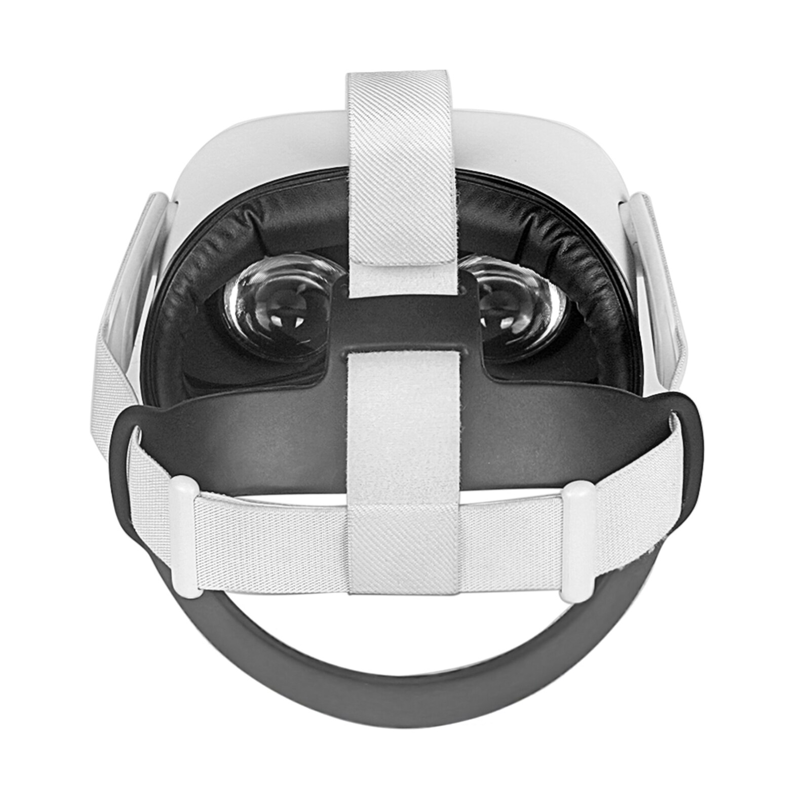 Voor Oculus Quest 2 Hoofdband Kussen Verwijderbare Professionele Vr Headsets Pad Tpu Druk Verlichten Bevestiging Frame Voor Quest2