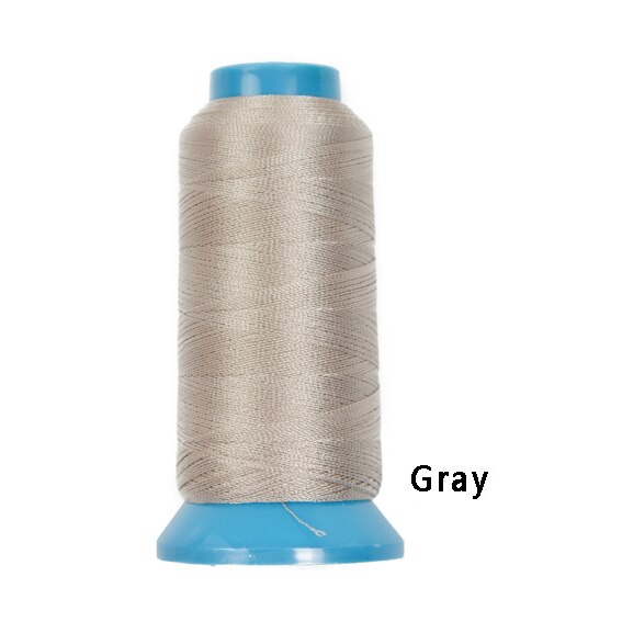 1 rouleau de fil à tisser dix couleurs, fil Polyamide haute intensité, 12 aiguilles à tisser de 9cm/aiguilles de type C/aiguille incurvée: Argent