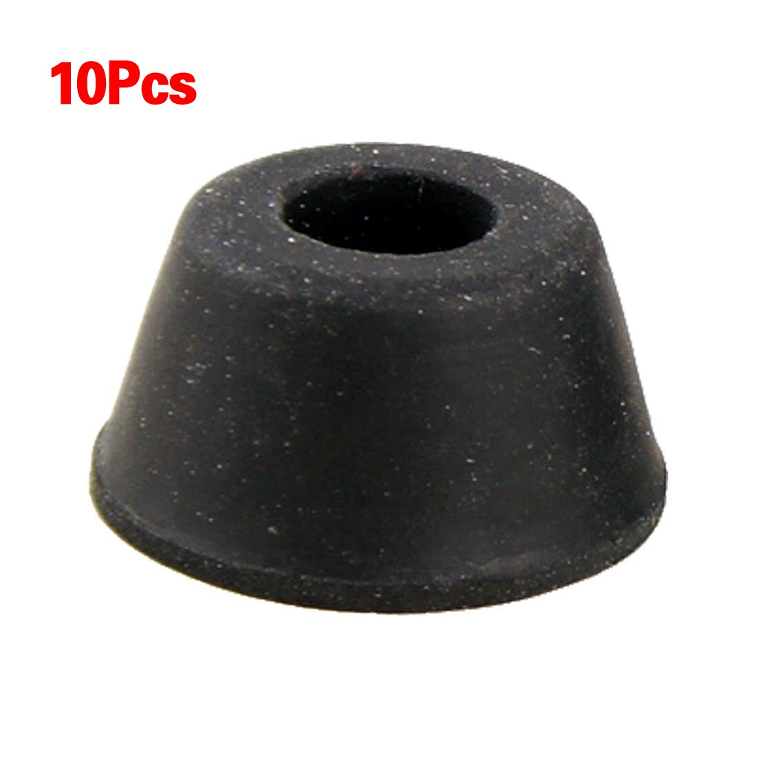 Stonylab Rubber Proppen – Zwarte Conische Stoppen Voor Labwerk, Set Van 10 Stuks (#3)