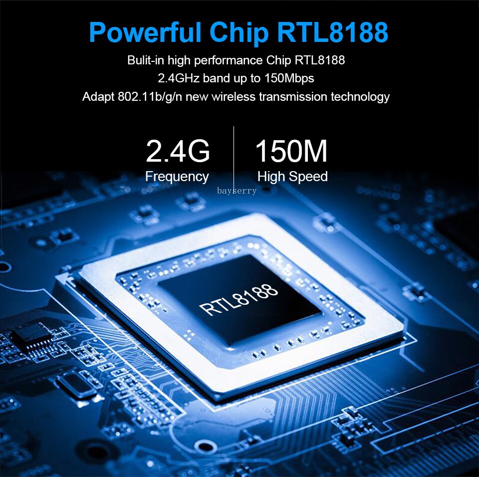 150Mbps USB Wireless WiFi Transmitter Mini Free Driver Signal Receiver Wifi Adapter Driverless Wireless Receiver Network Card