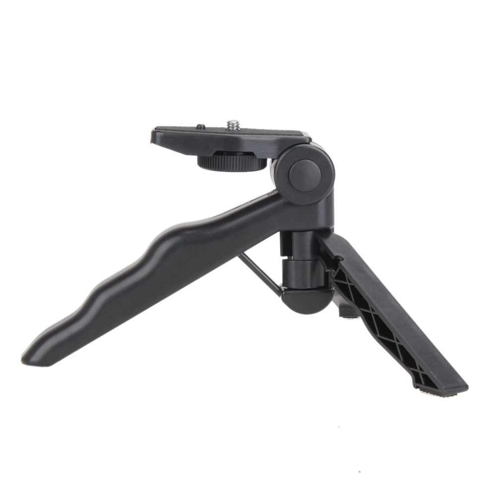 Universele Mini Tafel Statief 75 "Rotatie Desktop &amp; Handvat Stabilizer Voor Mobiele Telefoon Camera Met Mobiele Telefoon Houder En statief