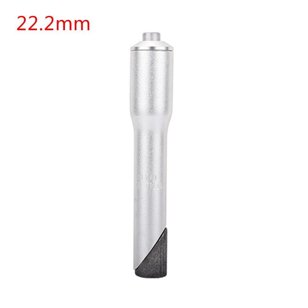 Racefiets Stuurpen Verhoogd Controle Buis Verlengen Stuur Mountainbike Voorvork Adapter Fietsen Onderdelen 22.2X25.4 Mm: 22.2mm Silver