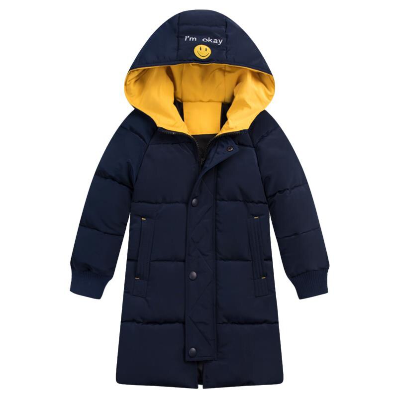 Boys thicker coat coat winter long down pants in the large children's children's cotton jacket children's clothing