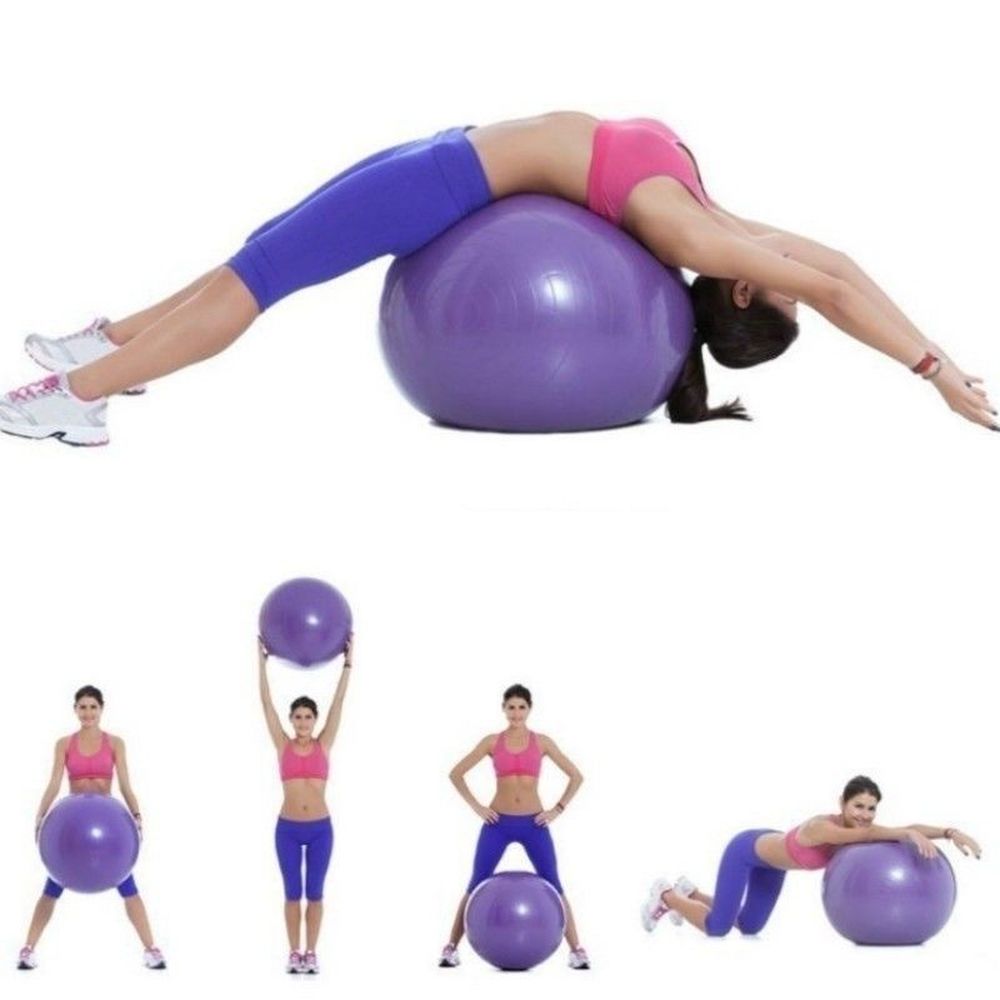 Oefening bal Sport Yoga bal Bola Fitness Gym Pilates bal opblaasbare balance ball Oefening Workout Massage Bal 85/95cm