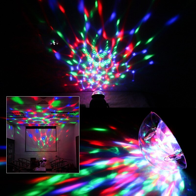 Projection Lamp Colorful Rotating Night Light Spin Starry Sky Children Kids Baby Sleep Romantic LED USB Lamp Projection