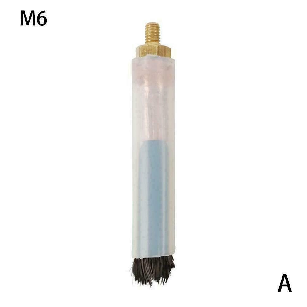 Pickling Brush Tig Wig Mig Brush M6/M8/M10 Carbon Fibre Polish Welding Brush Cleaning Weld Weldseam Cleaner Tools Accessories: Red