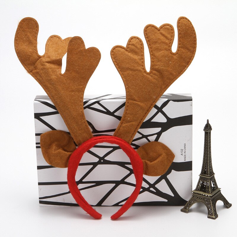Bois bandeau décorations de noël pour la maison noël Festival fête ornements nouvel an décor enfants cheveux accessoires