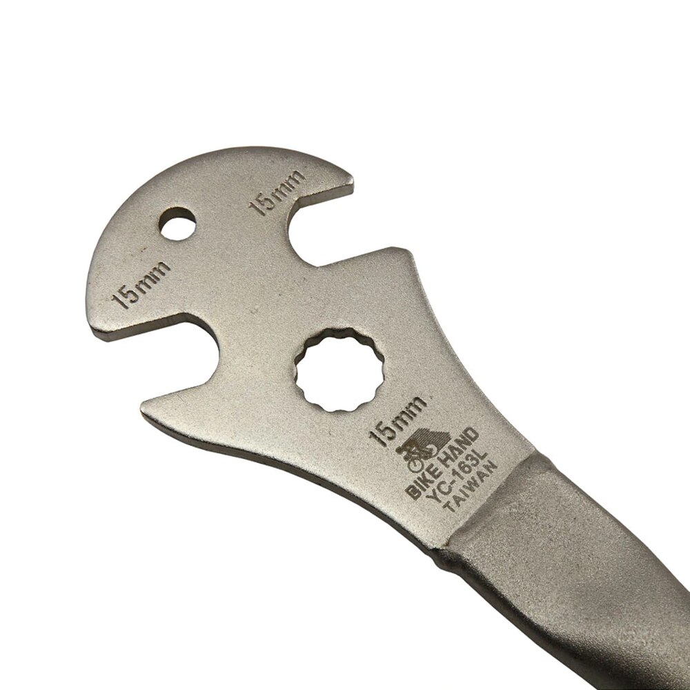BIKEHAND YC-163L Bicycle Pedal Wrench Overhaul Install Spanner Bike Repair Service Tool Long Handle Extra Thickness 5mm Cycling