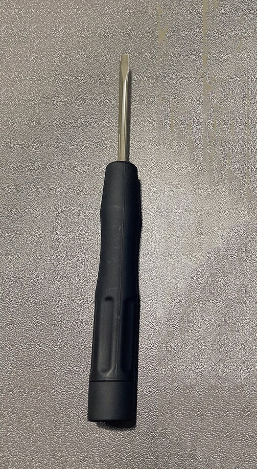 Bolt Driver Diversion Hidden Safe Secret Compartment Stash Container Box Working Screwdriver With Mini Phillips Slotted Head: Black Slotted