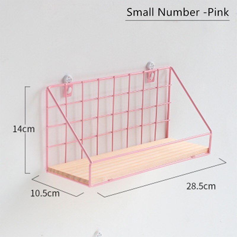simple ins wall hanging wrought iron grid rack bed... – Grandado