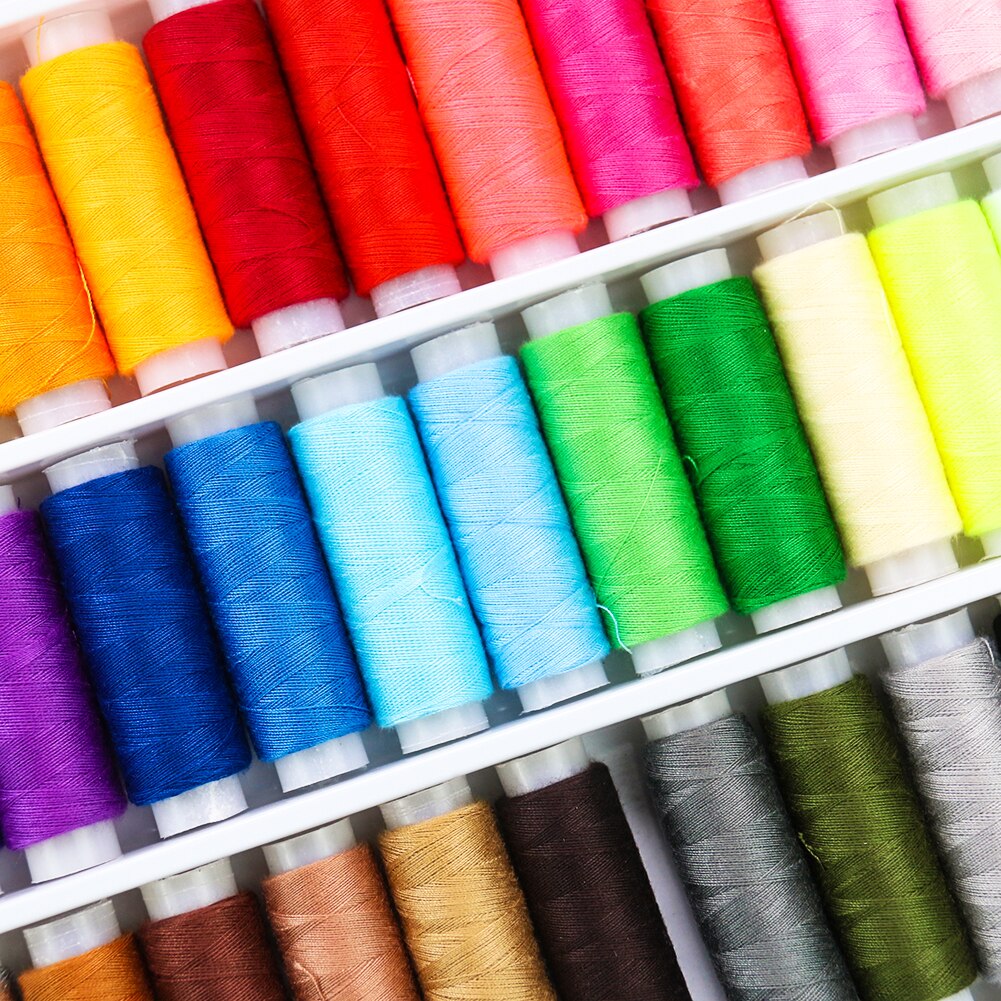 39-color sewing thread hand-stitching needle thread set repairing clothes thread home travel portable small thread roll