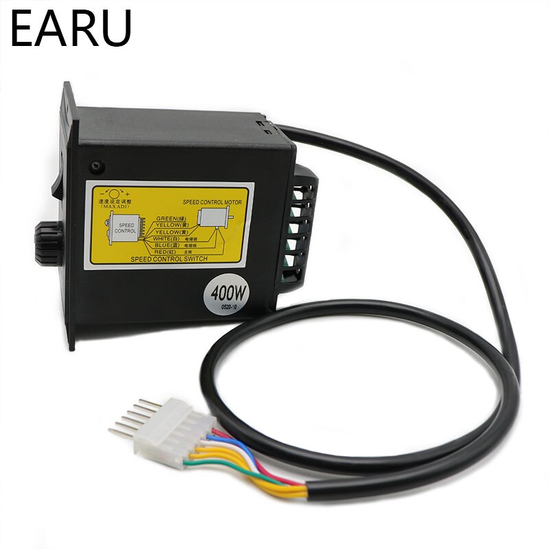 400W Ac 220V 50/60Hz Motor Speed Pinpoint Regulator Controller Us-52 Vooruit En Achteruit motor Gouverneur Voor Machine Pomp Diy