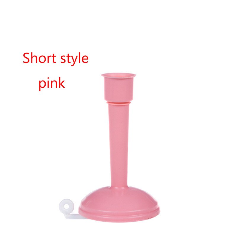 Water Saving Kitchen Faucet Sprayers Adjustable Tap Filter Nozzle Swivel Spout Faucet Kitchen Bathroom Accessories: short pink