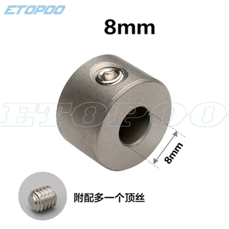 Stainless Steel Limit Ring Three-in-one Hole Punch Round Dowel Locator Drill Sleeve Woodworking Tools: 8mm