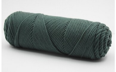Fil de soie naturel doux, 500 g/lot, fil épais pour tricoter, laine bébé, crochet, écharpe, pull, fil de tissage,: 12 armygreen