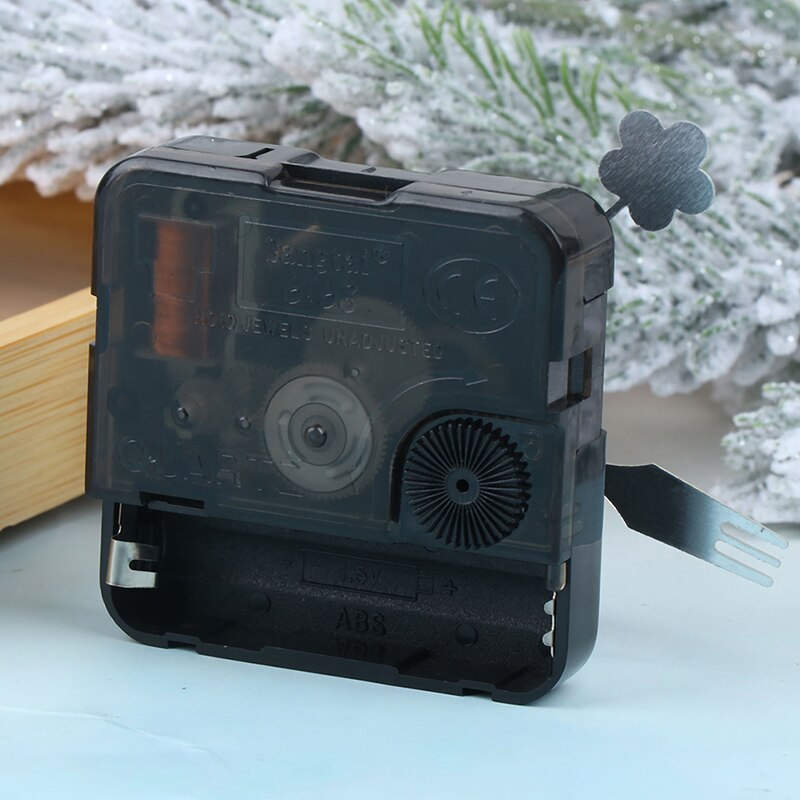 Simple Repair DIY Gold Hands Quartz Wall Clock Movement Mechanism Replacement Parts Kit Black Basement