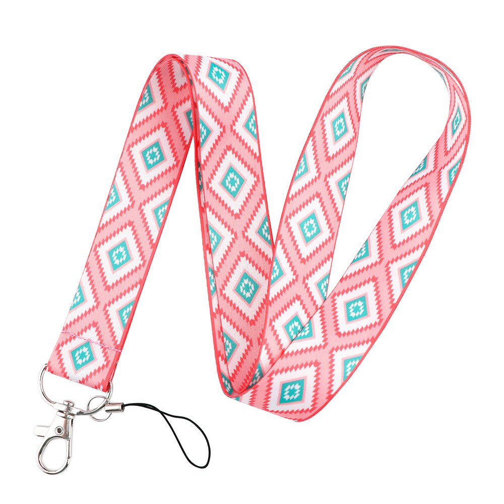 Bohemian Mobiele Telefoon Straps Sleutelhanger Lanyard Voor Sleutels Usb Id-kaart Badge Houder Keycord Ketting Lint Accessoires
