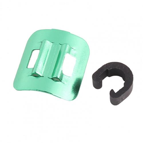 Remkabel Clip Duurzaam Anti-Kras Betrouwbare Bike Kabel Klem Tubing Vastmaakzitting Voor Mountainbike Fiets Kabels: Green