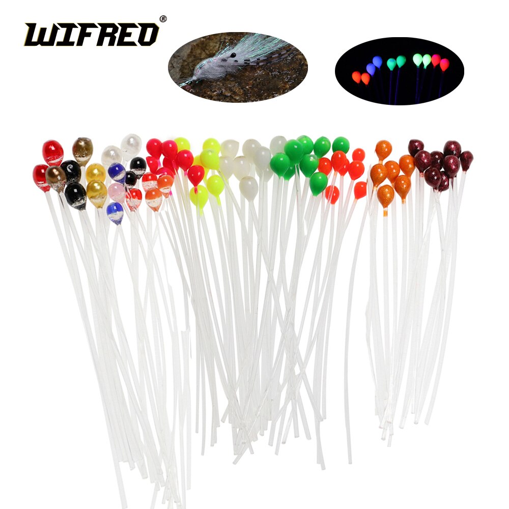 WIFREO 20pcs Crab And Shrimp Eyes Fly Tying Materials 2&3mm Lure Eyes for Saltwater & Pike Flies Fishing Eye