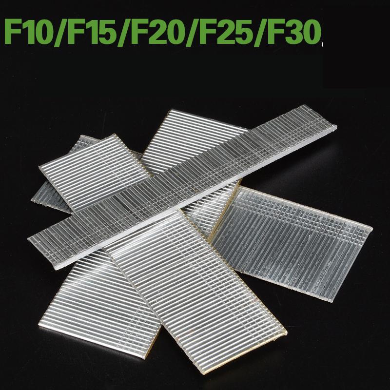1400 stücke Elektrische Pneumatische Nagel Pistole Gerade Nagel, U-nagel, F15/F20/F25/F30/F50, 413/416/419/422/, 1008/1010/1013/1022