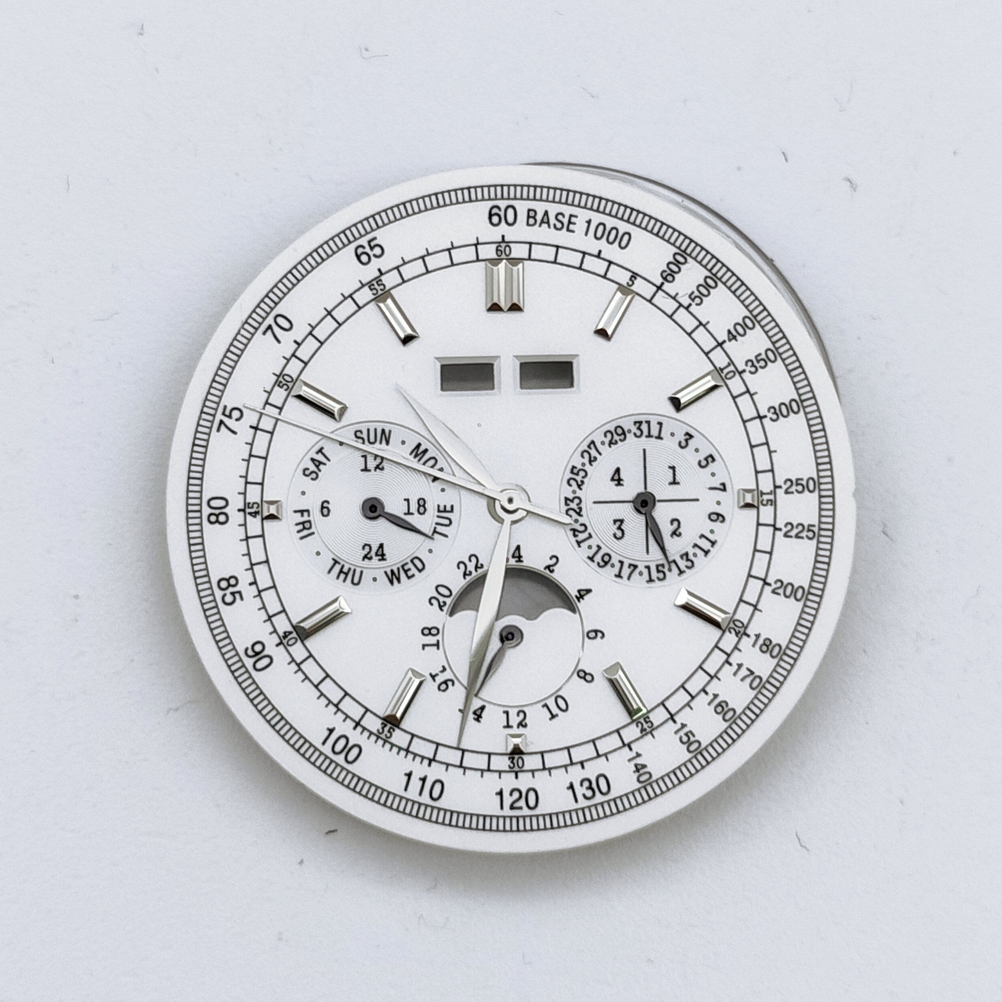 Esfera y manecillas de 36,5 MM compatibles con movimiento automático st1655: P24 / 60 #