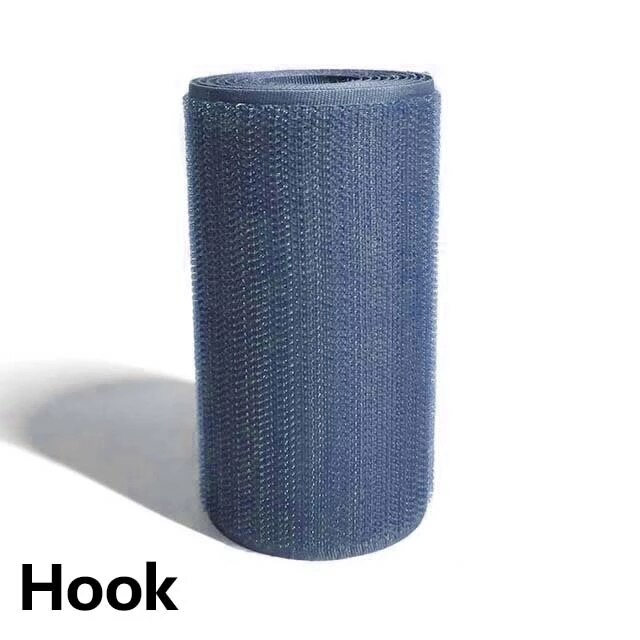 Velcros azules de 10cm de ancho sin gancho adhesivo con Cinta ajustable para coser cinta adhesiva cinta de velcro tira de costura