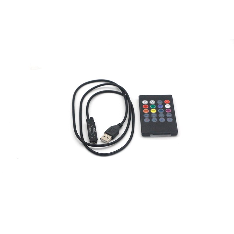 DC5V USB led strip controller suitable for 5050 2835 RGB light strip computer TV background light indoor lighting transformation: music