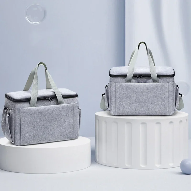 Stroller organizer bags, mummy style, large capacity travel hanging bag, bottle holder, stroller diaper bags, baby stroller accessories