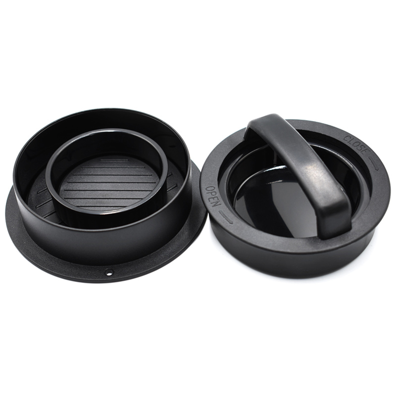 Hamburger Press ABS Hamburger Maker Round Shape Chef Cutlets Outdoor Hamburger Meat Beef Grill Burger Press Patty Maker Mold: meat press