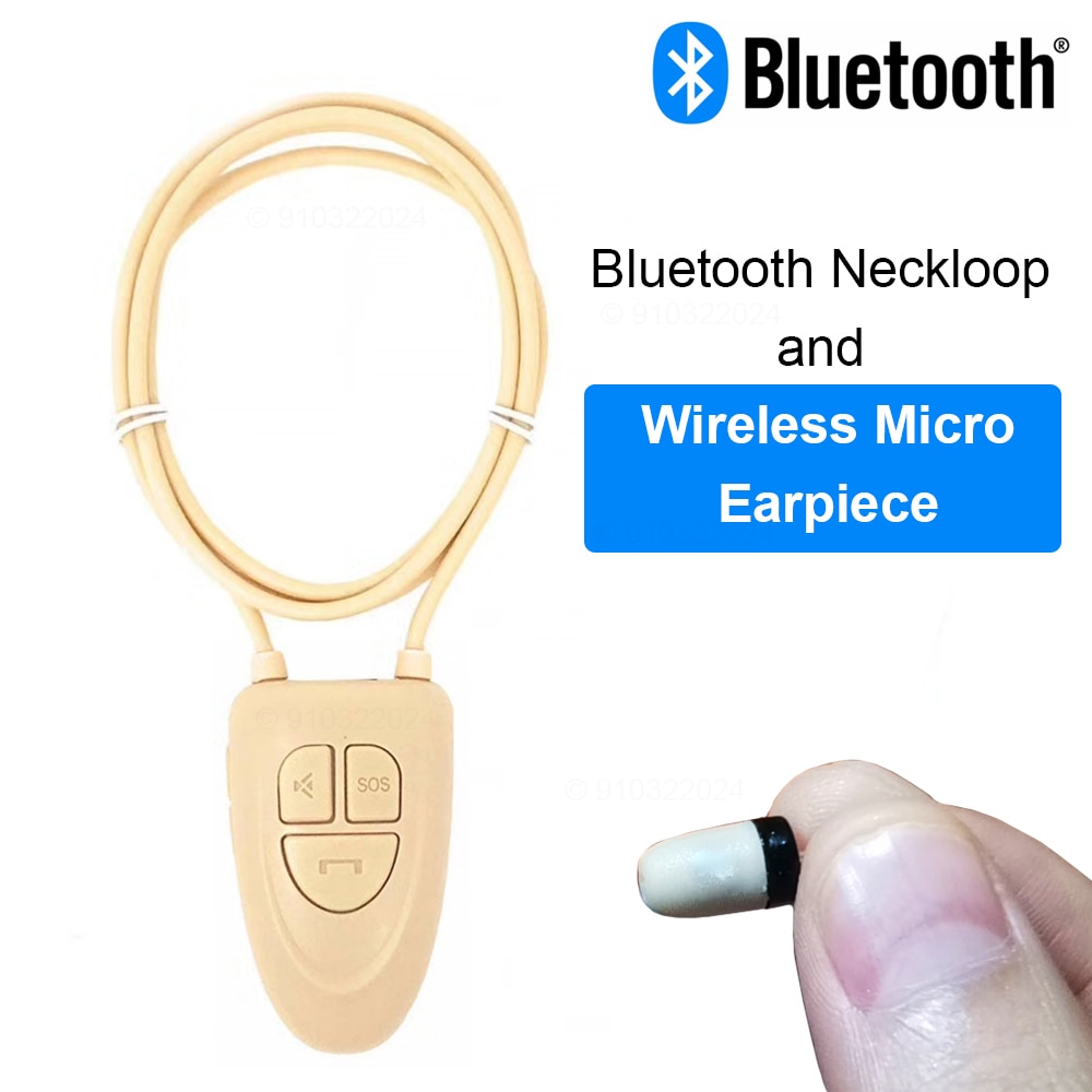 Tour de cou Bluetooth couleur peau pour Micro écouteur sans fil