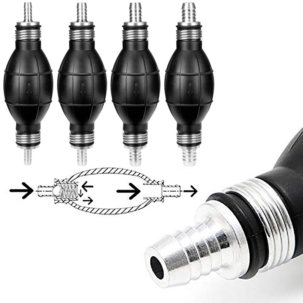 High Flow Sifon Handpomp Draagbare Handleiding Benzine Diesel Water Olie Vloeibare Brandstof Transfer Pomp met 1.5m Syphon Slang