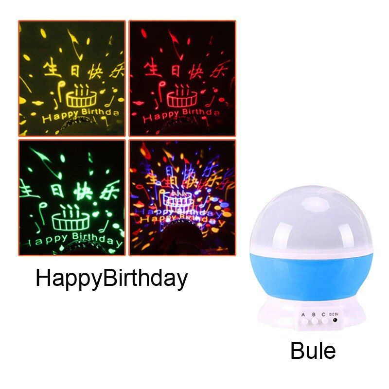Led Roterende Nacht Lamp Sterrenhemel Star Master Kinderen Slaap Romantische Led Nachtlampje Usb Batterij Projector Lamp Slaapkamer