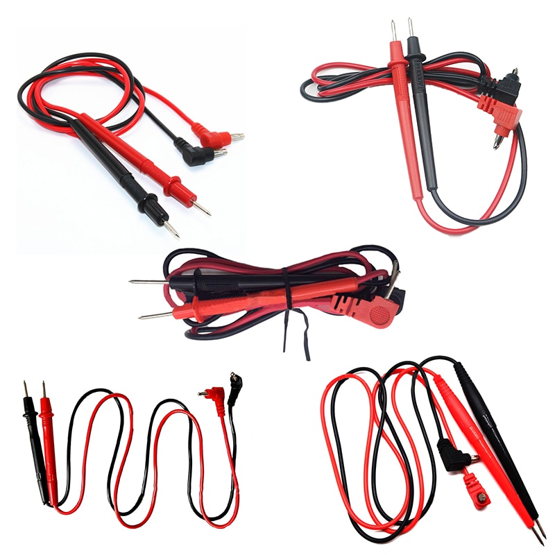 Junejour Multimeter test pen Probe Test Leads Pin for Digital Meter Needle Tip Multi Meter Tester Lead Probe Wire Pen Cable