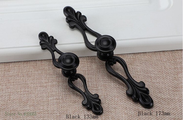 Antique Silver Black Bronze Furniture Handle Kitchen Cabinets Small Door Drawer Handle Wardrobe Cupboard Dresser Pull Door Knobs