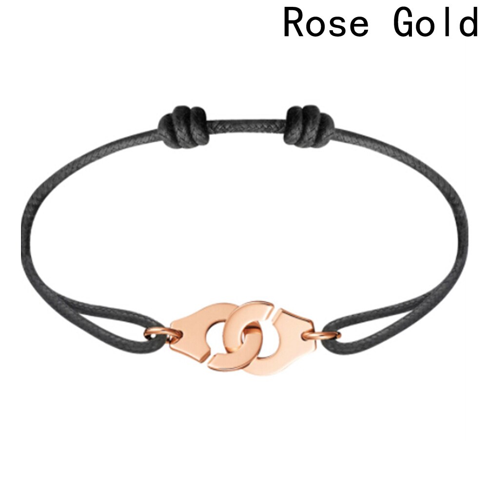 1 pc popular famoso unisex legal jóias tecido algemas pulseira para mulher e homem corda pulseira: RGD