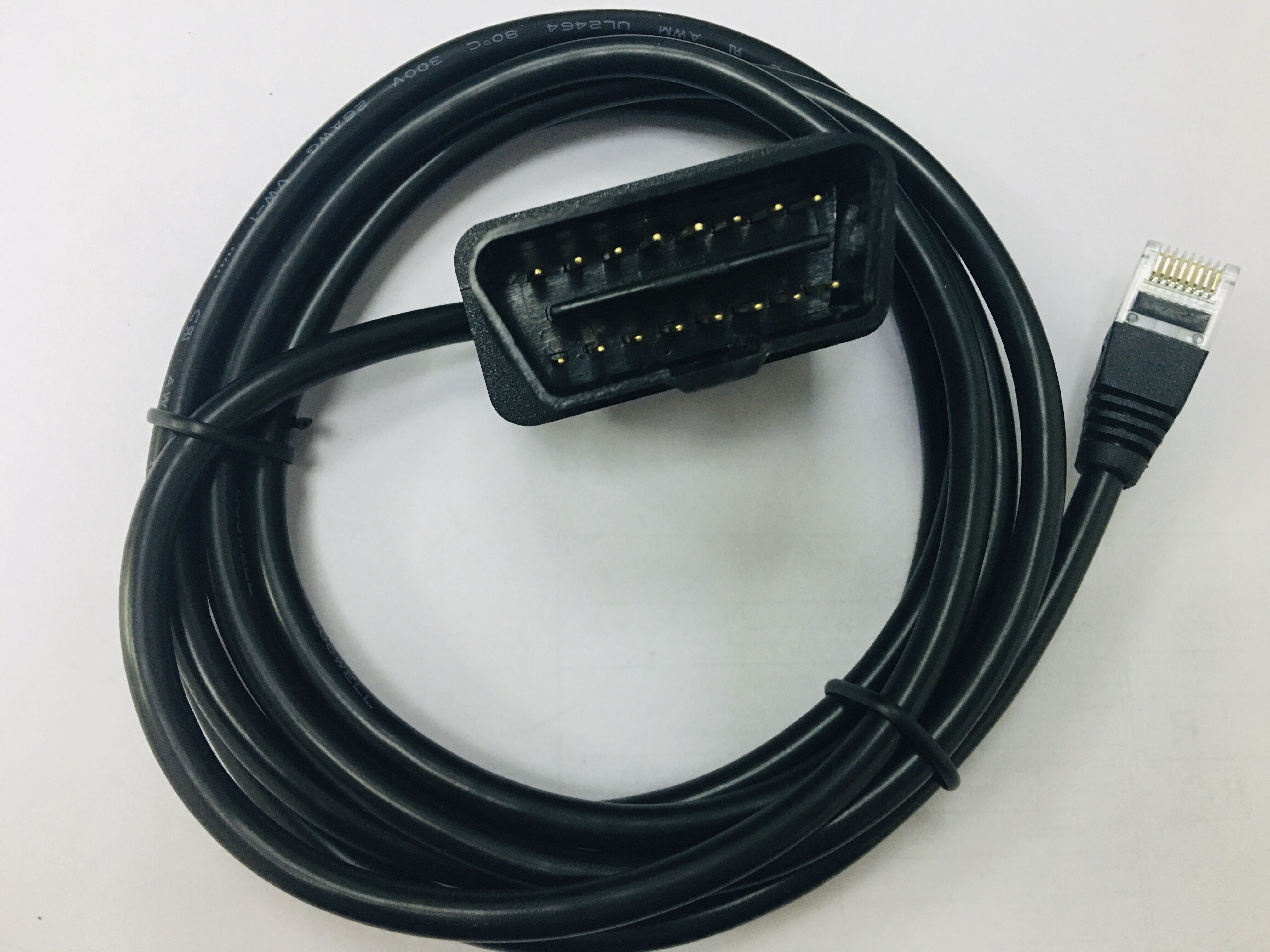 ScanGauge II Scan Gauge OBD-II Replacement Cable right angle to OBD-RJ45 ,