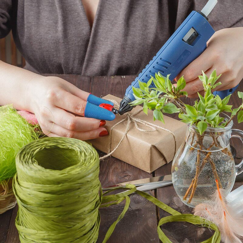 5 X Siliconen Vinger Beschermers Kapmouwtjes Thumb Cover Beschermende Huid