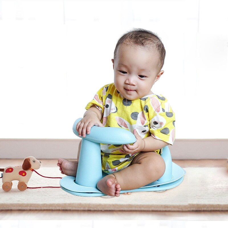 Asiento de seguridad para ducha de bebé, silla de baño para bebé, soporte para bañera de niño, taburete antideslizante para recién nacido,