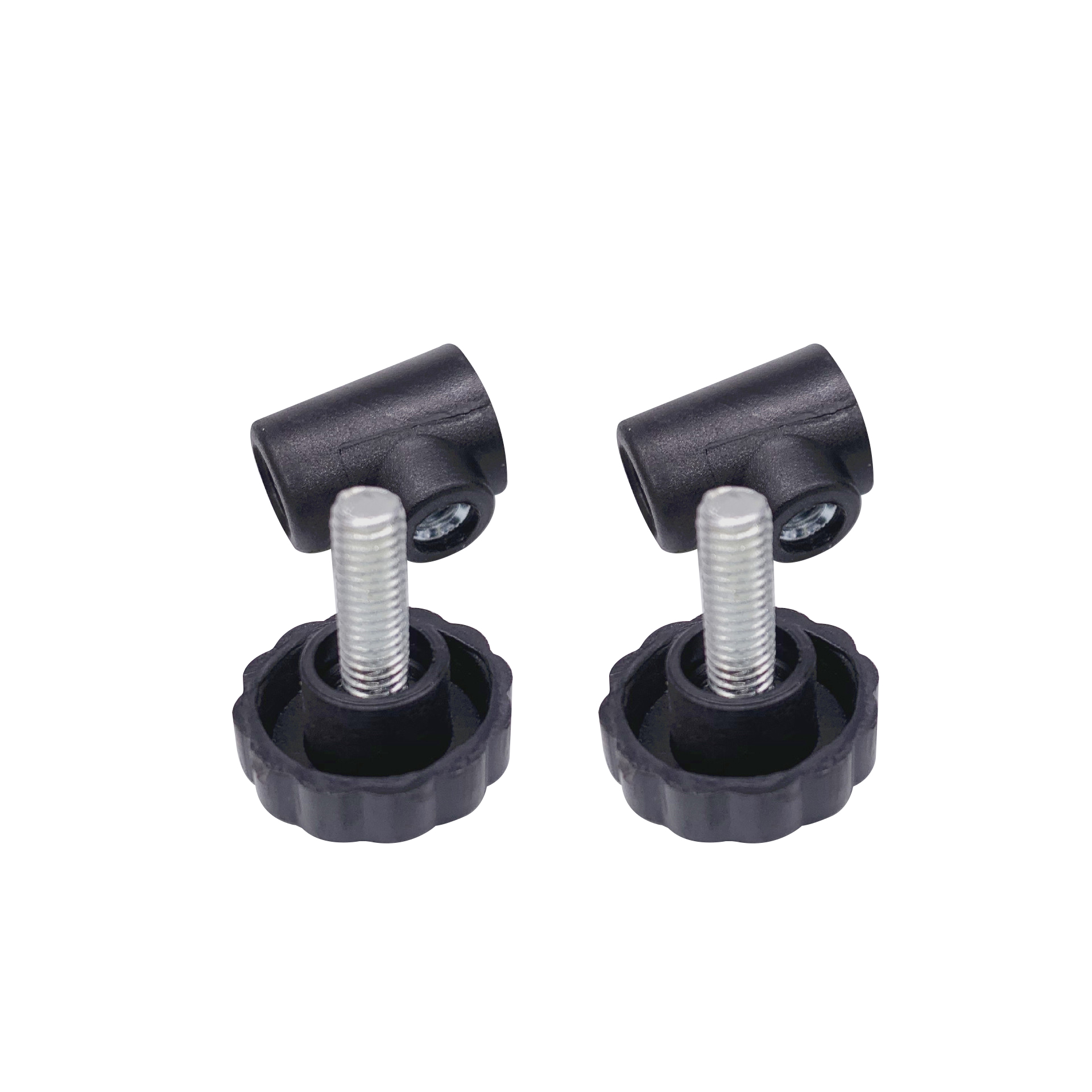 2PCS Caravan Polyplastic Window Stay Lock Repair Replacement Tools Knob Black Camper Motorhome RV Accessories